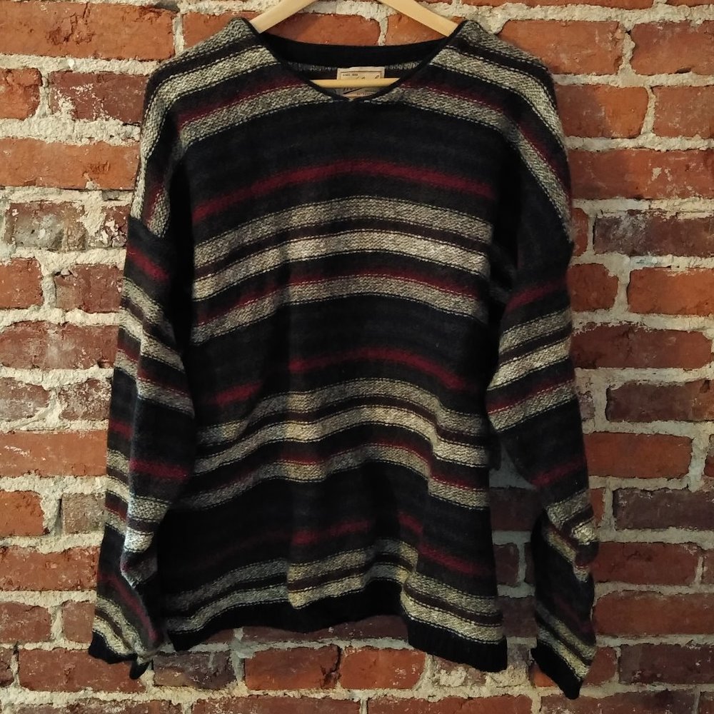 Woolrich Mens Striped Sweater XL